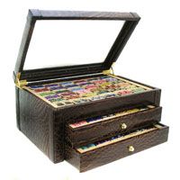 108 Pair Cufflinks Collector's Box