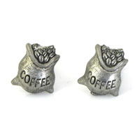 Coffee Bag Cufflinks