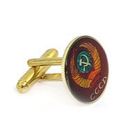 Russia's CCCP Coin Cufflinks