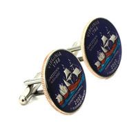 Virginia Quarter Cufflinks
