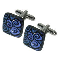 Murano Glass Inciso Cufflinks