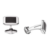 Chocolate Leather Cufflinks