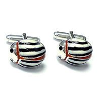 Potato Bug Cufflinks