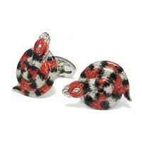 Milk Snake Cufflinks