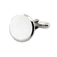 Sterling Bevel Edge Cufflinks