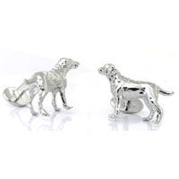 Sterling Labrador Cufflinks