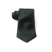 Black Silk Neck Tie
