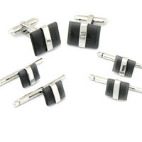 Sterling Blackstone Stud Set