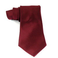 Maroon Silk Neck Tie