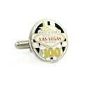 Vegas Poker Chip Cufflink
