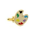 Artisan Painters Palette Cufflinks