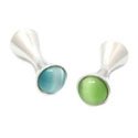 Green & Blue Reversible Cufflinks
