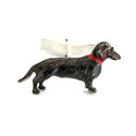 Sterling Dachshund Cufflinks