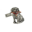 Sterling Labrador Cufflinks