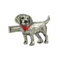 Sterling Beagle Cufflinks