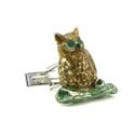 Hand Painted Owl Cufflinks