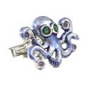 Sterling Octopus Cufflinks