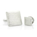 Square Textured Stud Set