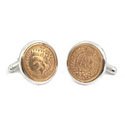 Indianhead Penny Cufflink