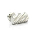 Silver Twizzle Cufflinks