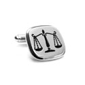 Antiqued Scales of Justice Cufflinks