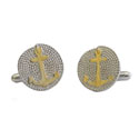 Round Anchor Cufflinks