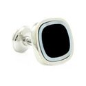 Onyx & Pearl Cufflinks