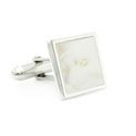 Square Pearl Cufflinks
