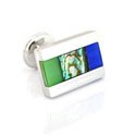Three Colored Abalone Cufflinks