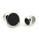 Onyx Tuxedo Stud Set