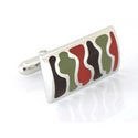 Safari Squiggle Cuff links