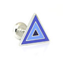 Blue Triangle Cufflinks
