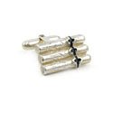 Sterling Silver Cigar Cufflinks