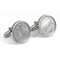 Irish Five Pence Cufflinks