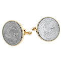 Lewis & Clark Coin Cufflinks