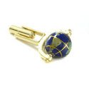 Spinning Globe Cufflinks