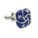 Enamel Star Knot Cufflinks