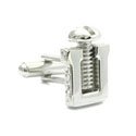 Silver Screw Cufflinks
