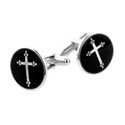Budded Cross Cufflinks