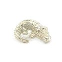 Sterling Silver Alligator Cufflinks