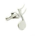 Sterling Music Note Cufflinks