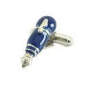 Blue Fountain Pen Cufflinks