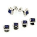 Sodalite Stud Set