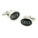 Sterling Buy and Sell Cufflinks