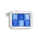 Six Stone Fiber Optic Cufflink