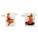 Pin-Up Girl Cufflinks