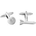 Golf Ball & Tee Cufflink