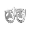 Comedy and Tragedy Cufflinks