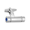 Tube and Stone Cufflinks