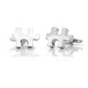 Puzzle Piece Cuff Links